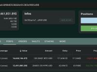 某鲸鱼高倍杠杆做多比特币和HYPE