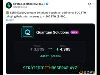 日本人工智能公司Quantum Solutions增持500枚ETH，总储备达4,365枚