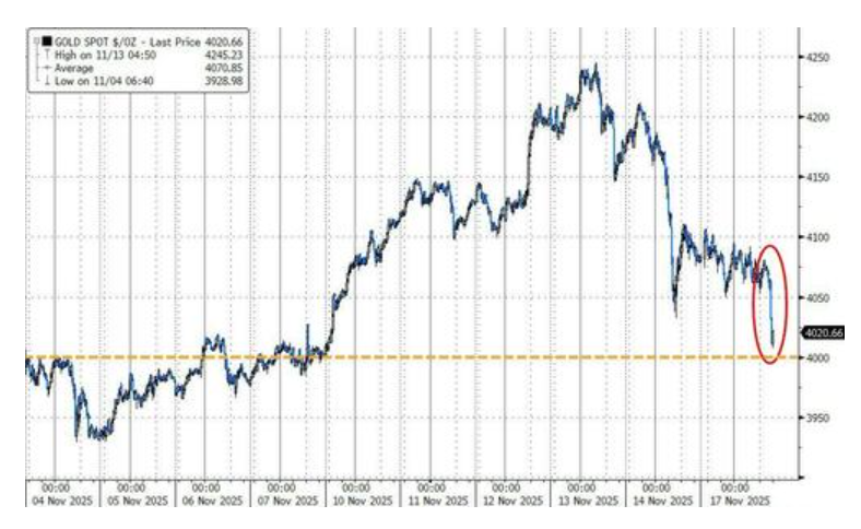 图片[2] - 科技股、币圈、黄金“三杀”，美股跌破关键支撑位，美国市场遭遇“全面抛售”