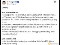 CryptoQuant CEO：比特币周期价格底部可能在56000美元左右