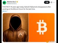 15年前的今天，中本聪在比特币论坛上最后一次发帖后消失