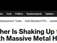 黄金市场重大信号！彭博：凭借巨额黄金储藏 这家加密巨头正撼动金市格局