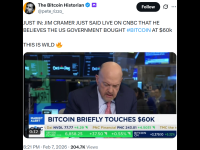 美国知名主持人放出“内幕”：比特币跌至6万美元触发白宫加仓