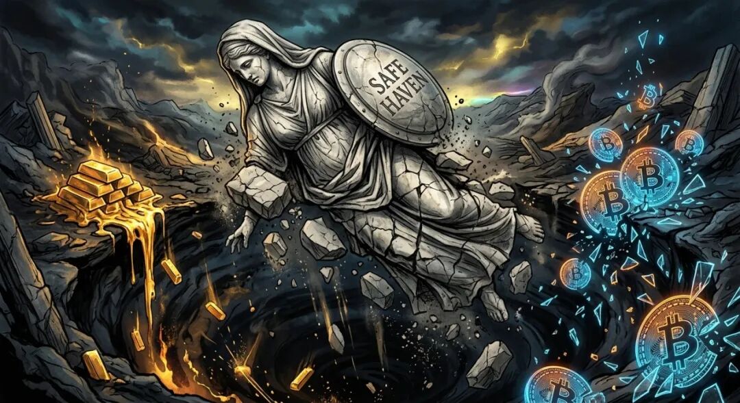 图片[1] - 闪崩13%跌下神坛！黄金、比特币惨遭