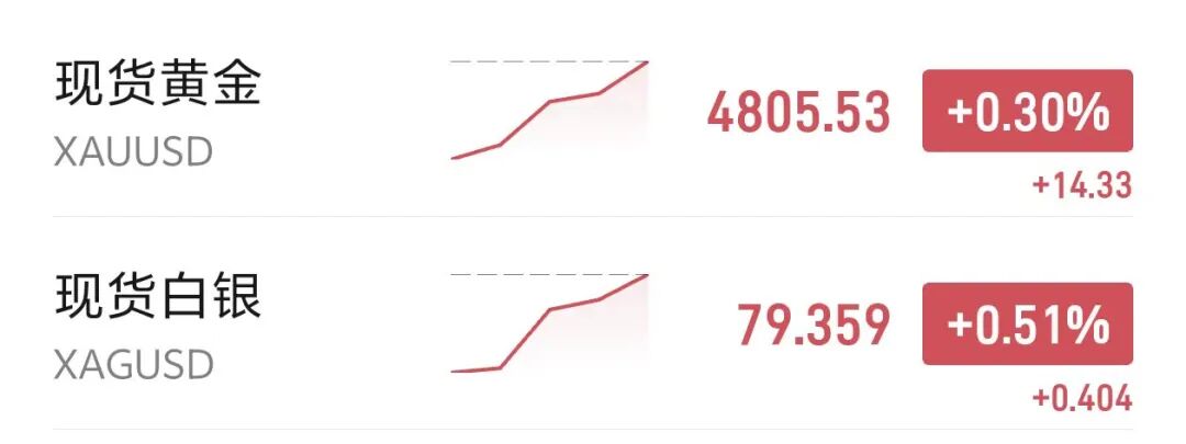 图片[2] - 美股科技股大涨，特斯拉猛涨7%，标普、纳指创历史新高，黄金升破4800美元